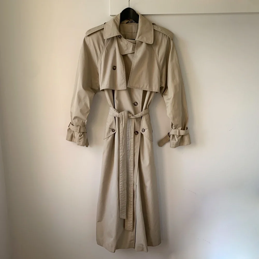 VINTAGE classic trench - Picture 2 of 15